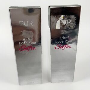 2 Lot PÜR 4-in-1 Love Your Selfie Longwear Foundation & Concealer - DG3
